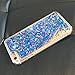 iPhone 6 Plus Case,Crazy Panda® 3D Creative Liquid Glitter Design iPhone 6 Plus Liquid Quicksand Bling Adorable flowing Floating Moving Shine Glitter Case iPhone 6 Plus/6S Plus - Blue Diamonds