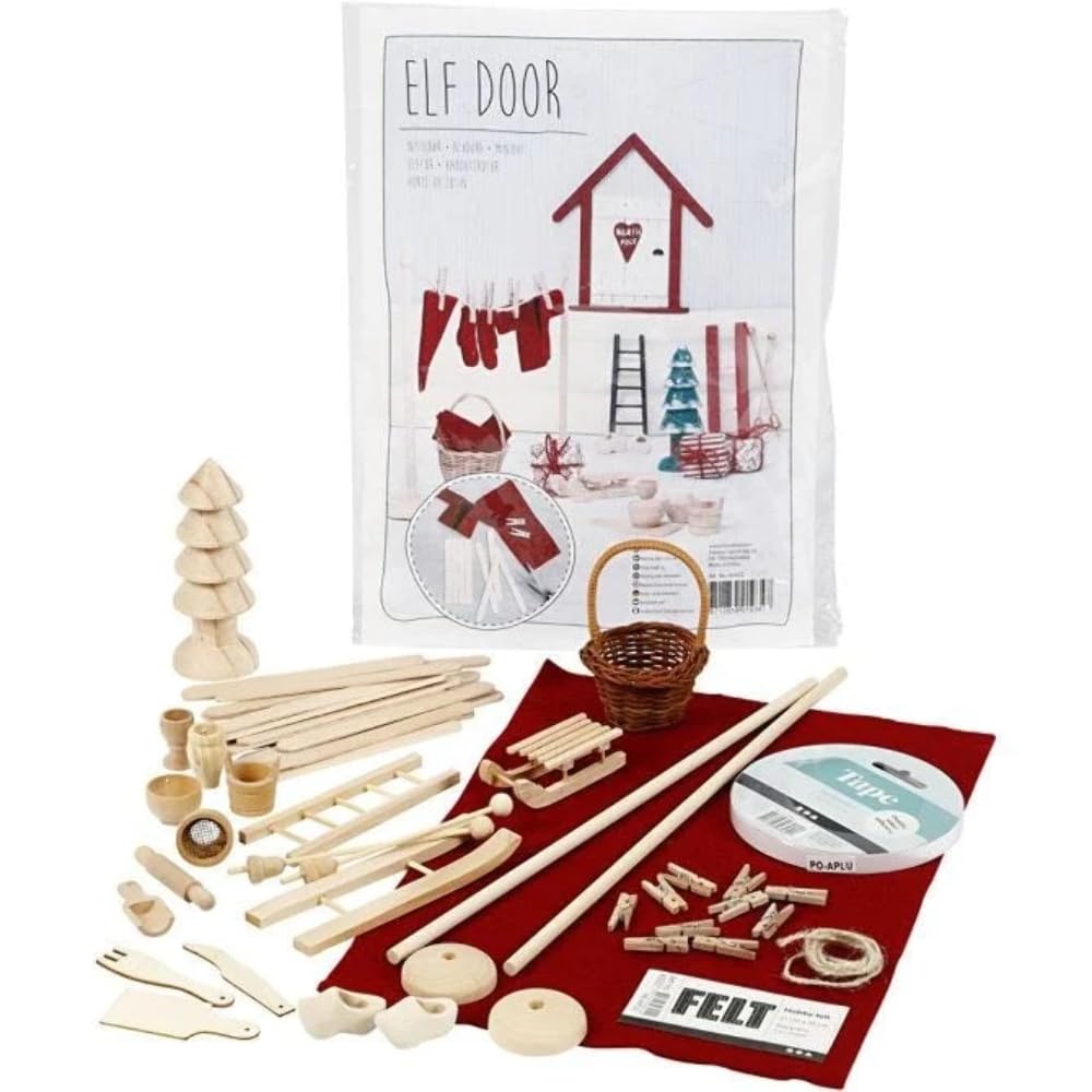 Creativ 97432 Elf Door, 1set