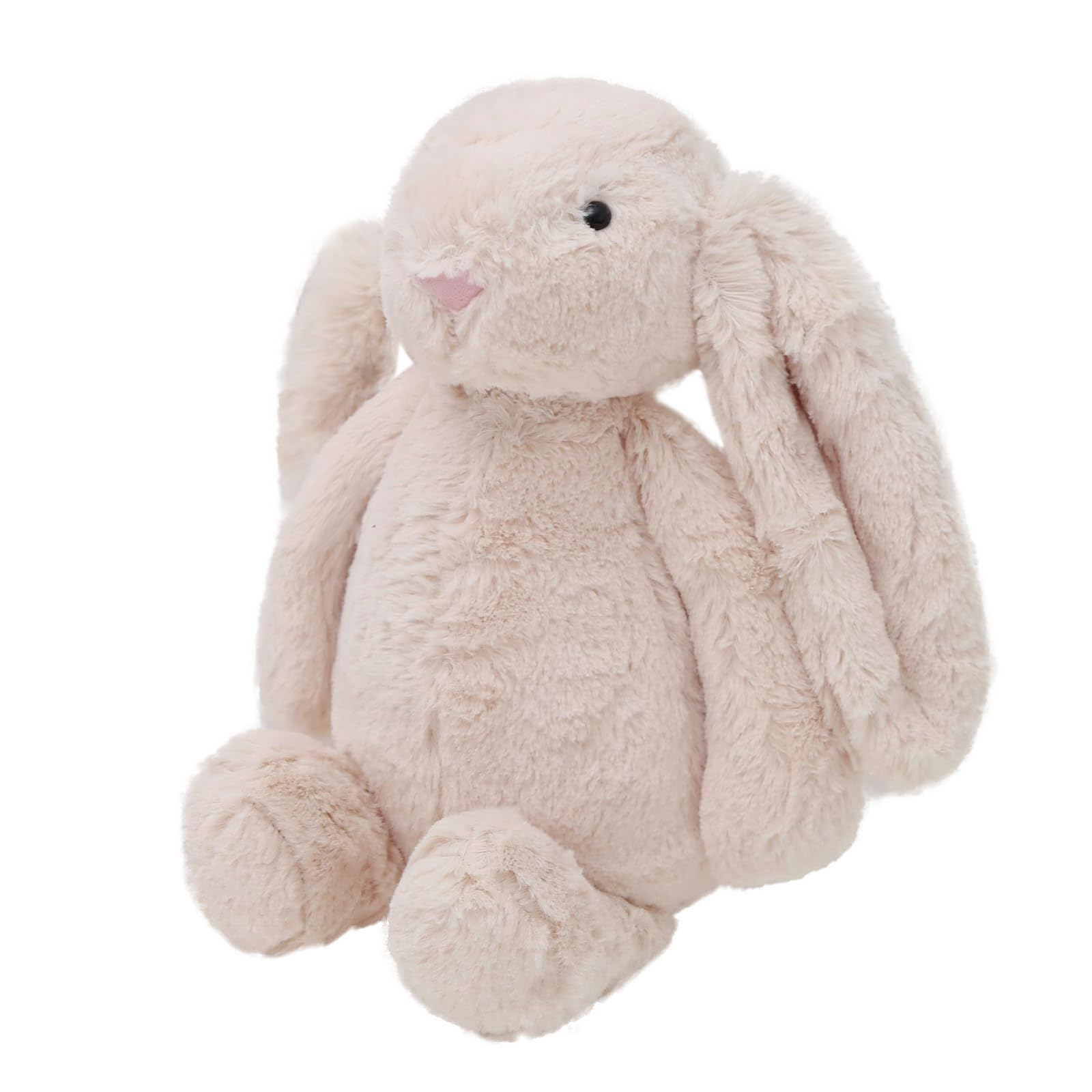 Photo 1 of dapnha Beige Stuffed Bunny - Adorable Plush Companion for Cuddles & Playtime. Soft & Huggable with Lifelike Features. Ideal Gift for Kids (Beige 22")
