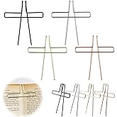 YETOOME 4 Pack Music Book Metal Clip Page Holder for Reading, 4 Colors Book Opener Holder Clip Portable Piano Sheet Music Holders Accessories for Reading Lovers (Rose Gold, Black, Gold, Silver)