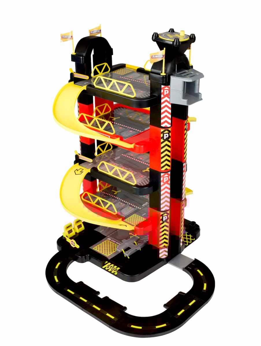 Teamsterz 1416467 5 Level Tower Garage 15 Standard Cars