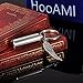 HooAMI Cremation Jewelry for Ashes Necklace for Men,Urn Necklaces for Ashes for Women Stainless Steel Urn Necklace Memorial Keepsake Pendant