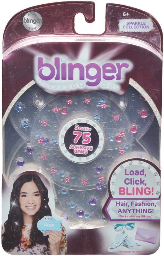 Blinger Sparkle Collection Refill Pack - Set C - Multicolour Light Gems