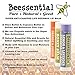 Beessential All Natural Lip Balm, Coconut Lime, 2 Pack | For Dry and Chapped Lips, Great For Men, Women, and Children, Moisturizing Beeswax, Coconut, Shea and Cupuacu Butter