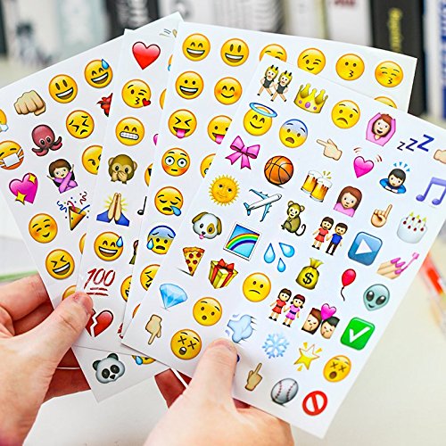 funny emoji stickers 19 sheets 912 emojis faces