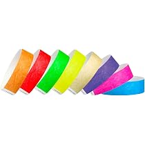 thumbnail interactive-video image 1 of EventWristbands Tyvek Wristbands 500-Count - Bright Red Paper Bracelets For Parties & Events 1 of 12