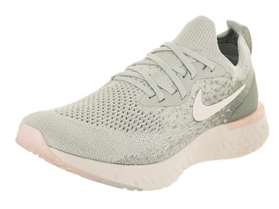 nike epic react flyknit light silver