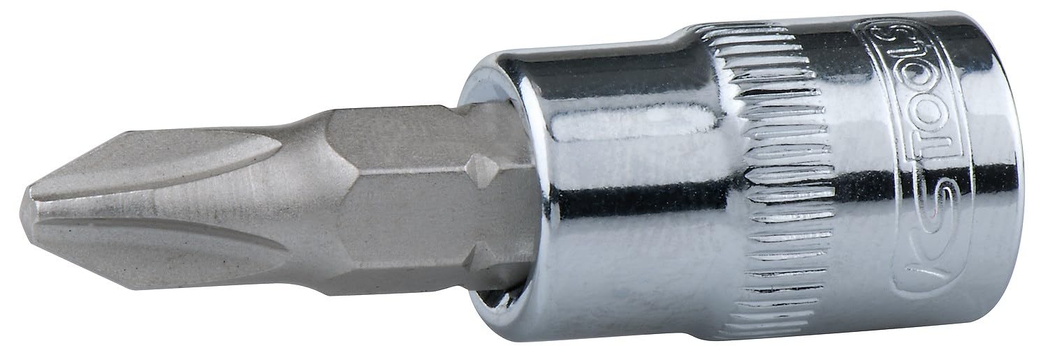 KS-Tools 918.1440 1/4" CHROME+ Bit-Stecknuss,PH4