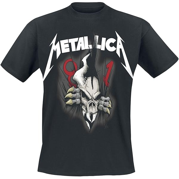 Amazon.com: Metallica T Shirt Birth Death Crossed Arms Band