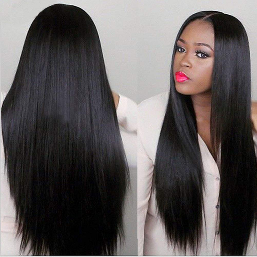 Buy Straight 4 Krsi Long Silky Straight Synthetic Wigs For Black