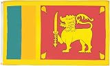 AZ FLAG Sri Lanka Flag 3x5 Ft 100D Polyester with 2 Brass Grommets
