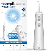 Waterpik Cordless Pearl WF-13UK Electric Water Flosser, Rechargeable, 4 Tips view 1