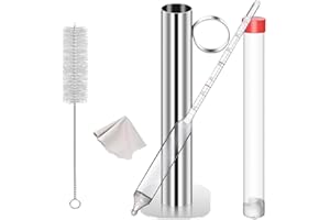 Maple Syrup Hydrometer Test Cup Kit, Maple Syrup Supplies for Measuring Sugar Content in Tree Sap