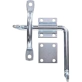 The Hillman Group 851938 Zinc Door and Gate Latch with Bar Strike