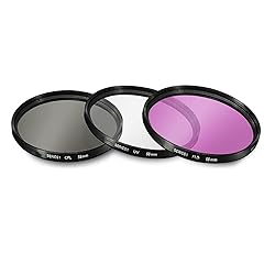 55mm and 58mm 14 Piece Filter Set Includes 3 PC