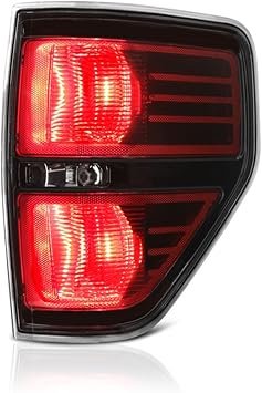2009-2014 Ford F150 Pick Up Truck Black Replacement Headlight Lamps OE Style