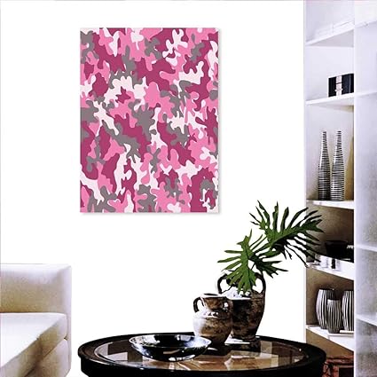 Amazon Com Stevenhome Camo Wall Art Canvas Prints Cute