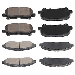 SCITOO D1378 D1585 Front Rear Ceramic Brake Pads