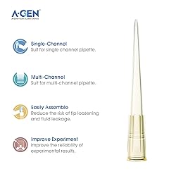 A-GEN 200ul Pipette Tips -1000PCS x2