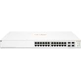 Aruba Instant On 1930 24-Port Gb Ethernet 24xGE PoE (195W), 4X 1G/10G SFP+, L2+ Smart Switch US Cord (JL683A#ABA)