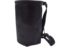 GVRGO Chalk Bag for Rock Climbing - Drawstring Rock Climbing Chalk Bag Bouldering Chalk Bag Bucket for Rock Climbing Gym Weight Lifting Gymnastics Crossfit Outdoor Indoor