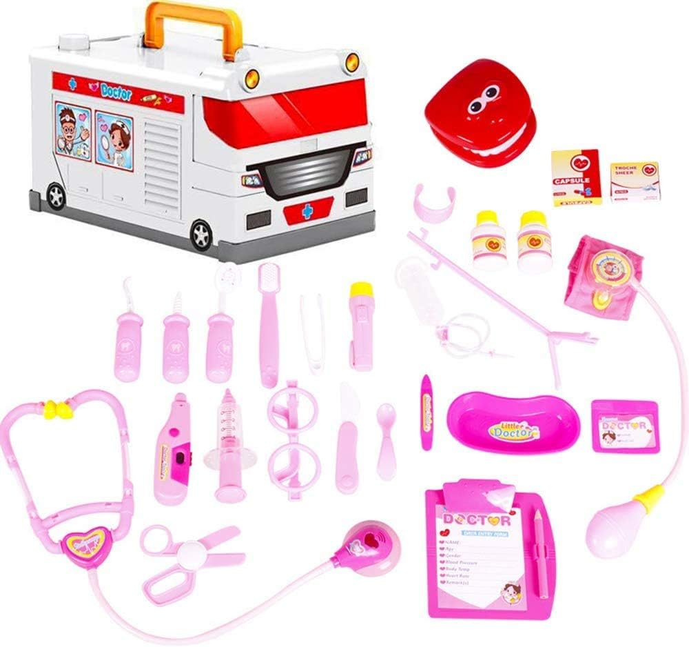pink ambulance toy