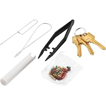LAB 2n1 Pro Re-keying Pin Kit – Schlage & Kwikset, Metal Case With Dual-View Tray & Color Passport Chart, Made In USA