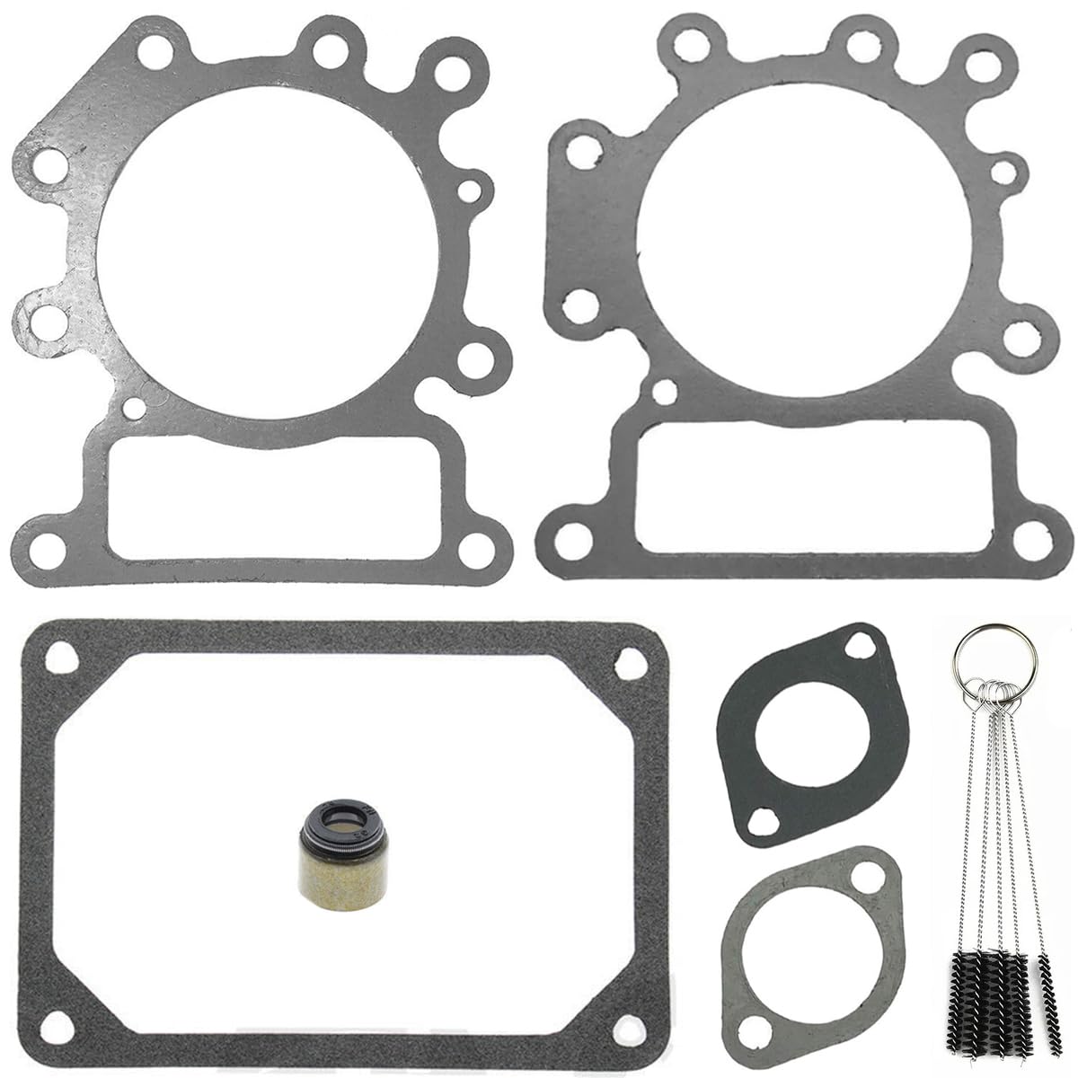 ZAMDOE 794152 Valve Gasket Set for Briggs Stratton 690190 794114 796584 699168 692410 31A807 31E877 31Q507 31R507 310707 310777 311707 Engine, Head Gasket, Rocker Cover Gasket
