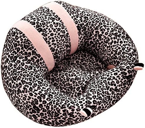 Yiki Infant Safe Sitting Chair Comfortable Nursing Pillow 3-11 Months (Leopard)