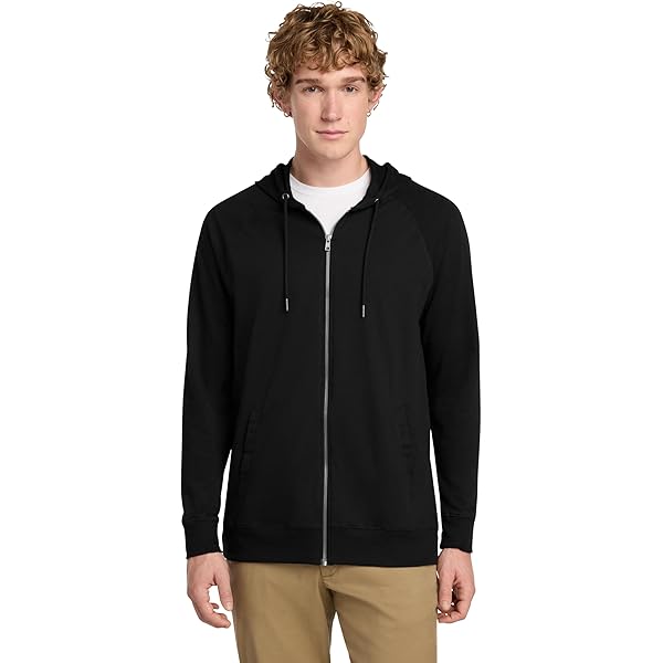 Amazon.com: District The Concert Fleece Full-Zip Hoodie DT800
