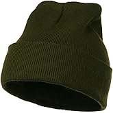 MG 12 Inch Long Knitted Beanie