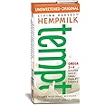 Living Harvest Tempt Hemp Milk, Unsweetened Original, 32 Fl Oz (Pack of 12)