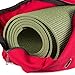 Peace Yoga Air Vent Yoga Mat Bag Purple Flower