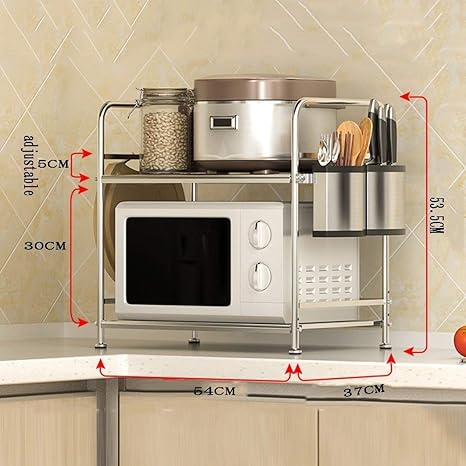 Chuan Han Cocina Microondas Estante Horno Estante Botellas de ...