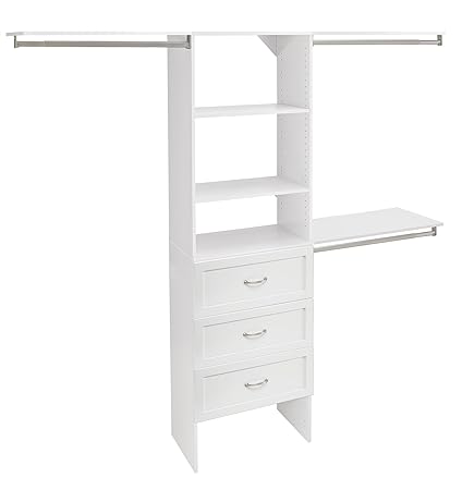 Closetmaid 1932140 Suitesymphony 25 Inch Closet Organizer With