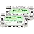 2Packs Fonday Refrigerator Deodorizer Odor Eliminator for Fridges Freezers Coolers Lunch Boxes Bamboo Charcoal More Effective Than Baking Soda