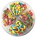 Happy Bites Sour Gummi Mix Party & Gift Tray - Sour Gummi Bears and Worms & Sour Neon Gummi Poppers and Worms - Resealable, 2.5 lbs (40 oz)