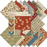 K&Company 12-by-12-Inch Blossomwood Double-Sided Designer Paper Pad, 42 Sheet