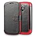 Mulbess Layered Samsung Galaxy S3 Mini Leather Case，Flip Phone Case Wallet with Magnetic Clasp for Samsung Galaxy S3 Mini Cover, Black