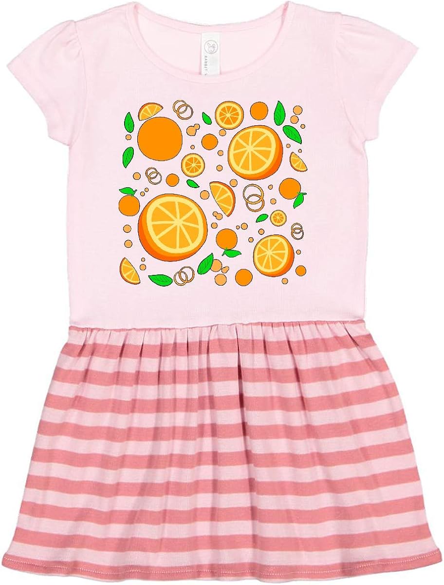 dress with oranges