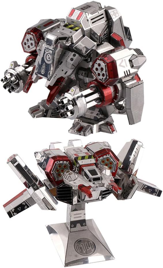MU Modèle de métal 3D Starcraft Viking Set DIY Puzzle Assemble Kits