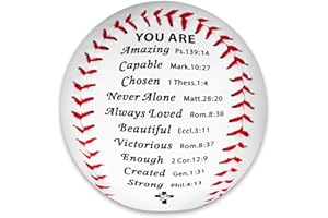 ACCOLIAMBER First Communion Gifts for Boys Baseball Easter Basket Stuffers Baseball Gifts for Boys 8-12-14 Teens Adult Son Cool Players Stuff Birthday Accessories Christian Confirmation Baptism Gifts for Men
