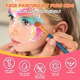 LOPHE Rainbow Face Body Painting Kit 26 Colors Water Based Safe Non-Toxic view 2
