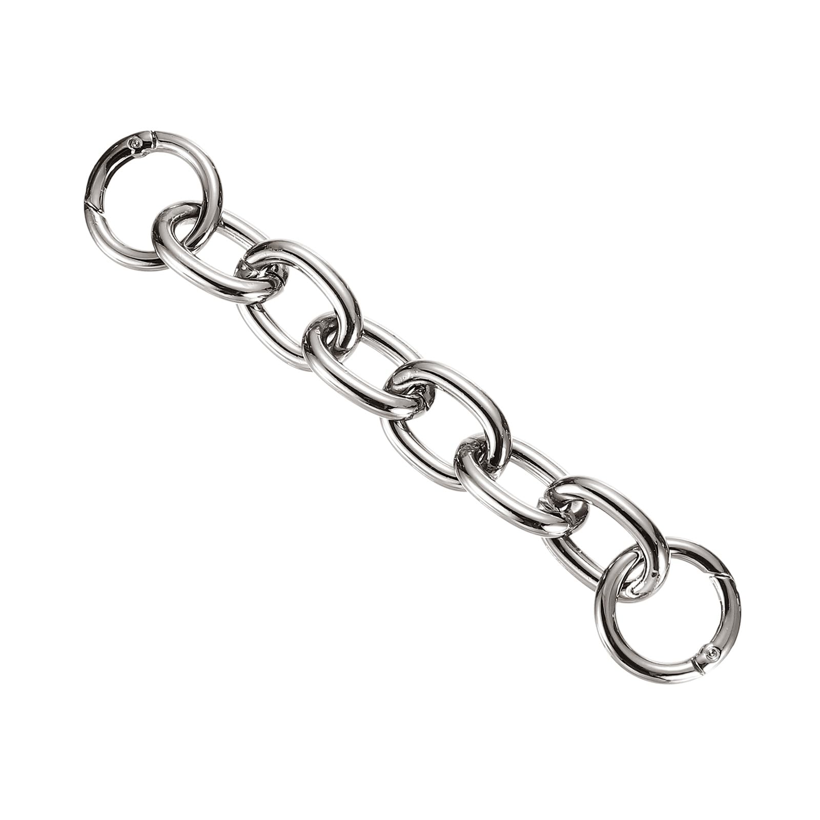 PATIKIL Purse Extender Chains, 14.5cm Metal Purse Chain Strap Extenders Lengthen Bag Chain Crossbody Shoulder Handbags Strap for DIY Handbags Crossbody Bags Purse, Silver