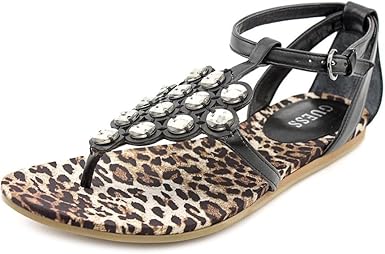 guess rhinestone sandals