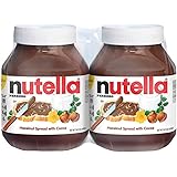 Nutella Hazelnut Spread, 33.5 oz each, 2 Count by Nutella