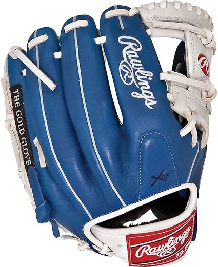 blue rawlings baseball glove