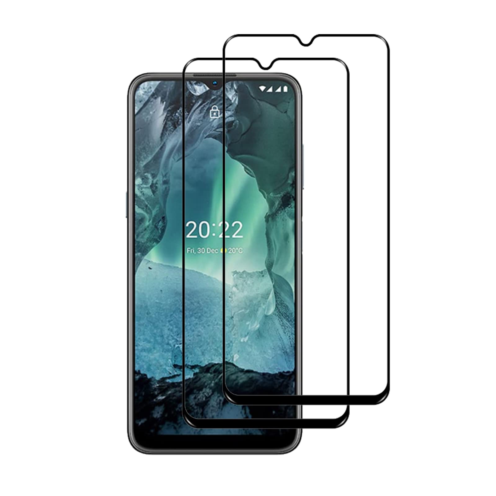 MMlife for Nokia G11 / Nokia G21 Screen Protector Tempered Glass HD Anti-Scratch Bubble-Free Tempered Film with High Response [2 Pack]