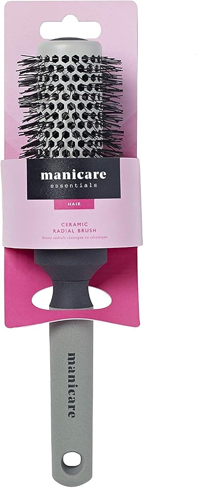 Manicare Ceramic Radial Brush Blow Drying Anti Static Synthetic Bristles Non
