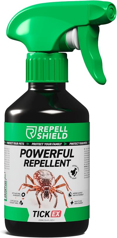 RepellShield Tick Repellent Spray 100ml Outdoor Protection UK Trails